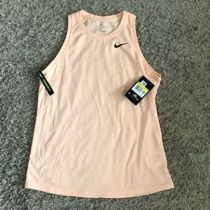 Salmon Pink Nike Short Sleeve Athletic Tee
